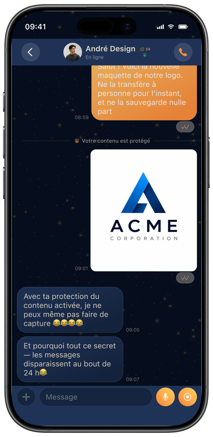Protection du contenu